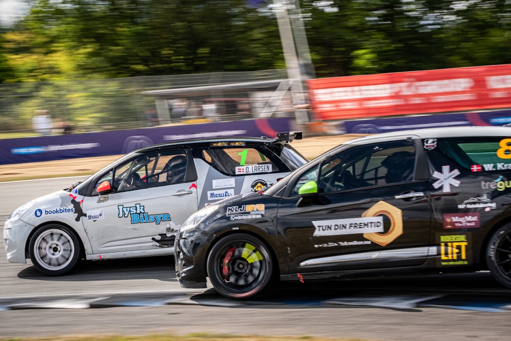 Tætte kampe i DS3 Cup - men Larsen gjorde det igen.
(Foto: Grippo)
